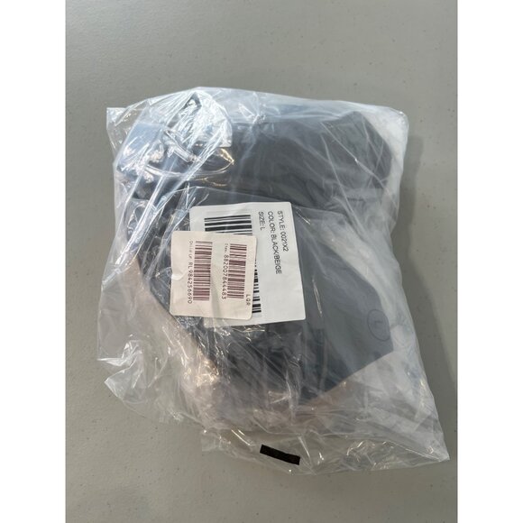 Rhonda Shear 2 Pack Molded Cup Bra with Wrap Back Size Large Black Beige 638.8 - Picture 3 of 9